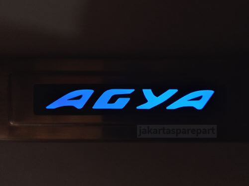 Door Sill Plate LED Toyota Agya