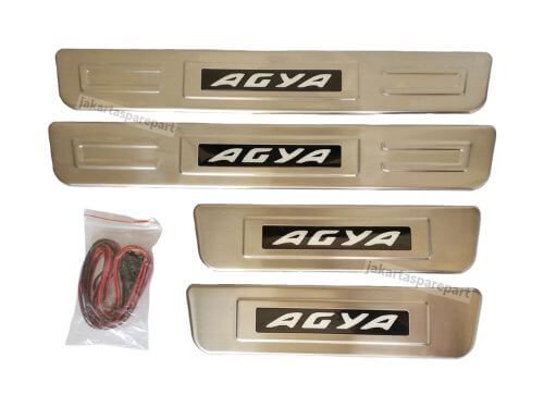 Door Sill Plate LED Toyota Agya