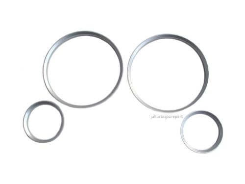 Gauge Ring BMW E30 Warna Satin Chrome