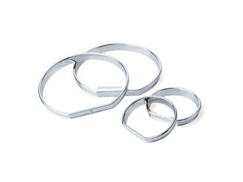 Gauge Ring BMW E46 Tahun 1998-2005 Warna Chrome