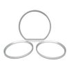 Gauge Ring Mercedes Benz W210 Tahun 2000-2002 Warna Satin Chrome