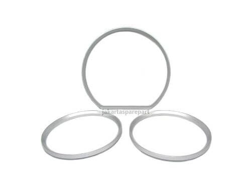 Gauge Ring Mercedes Benz W210 Tahun 2000-2002 Warna Satin Chrome