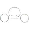 Gauge Ring Mercedes Benz W210 Tahun 1995-1999 Warna Satin Chrome