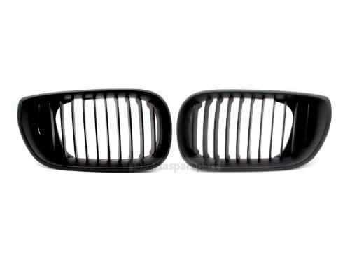 Grill BMW E46 Facelift Tahun 2002-2004 Warna Matte Black