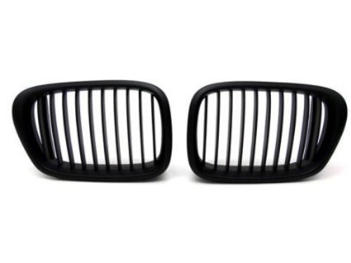 Grill BMW E39 Tahun 1995-2004 Warna Matte Black Model Single Slats