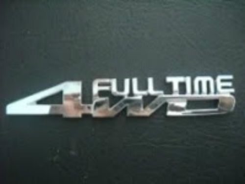 Emblem Tulisan 4WD Full Time