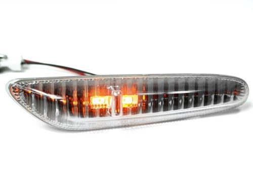 LED Side Marker Crystal BMW E90 (05-ON), E36 (96-97), E46 (02-05) 2D&4D, X5 E53 (99-06), E60, E81, E82, E87, E88, E91, E92, E93