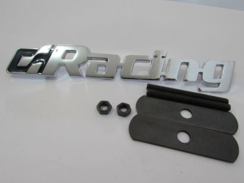 Emblem Grill Racing Ukuran 15.1x2.2cm