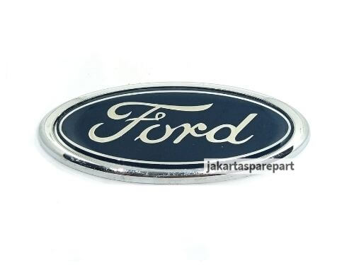 Emblem Logo Ford Ecosport Warna Biru Ukuran 11.5x4.4cm