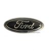 Emblem Logo Ford Warna Hitam Ukuran 9.5x3.9cm