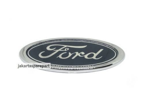 Emblem Logo Ford Warna Biru Ukuran 15x6cm