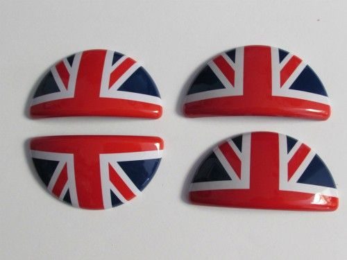 Door Inner Handle Cover Mini Cooper R60 Model UK Flag Warna Merah