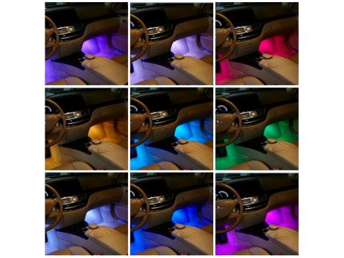 LED Foot Well Multi Colour (64 Warna)