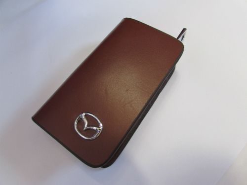 Dompet Kunci STNK Mazda Warna Coklat Tua