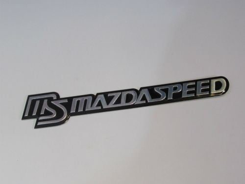 Emblem Tempel ms MAZDA SPEED Warna Hitam