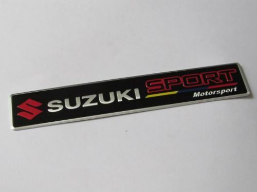 Emblem Tempel SUZUKI SPORT Motorsport Ukuran 15x2.5cm