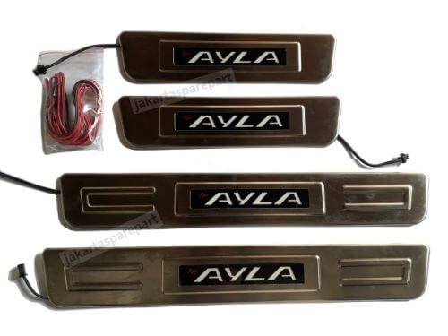 Door Sill Plate LED Daihatsu Ayla Tahun 2014