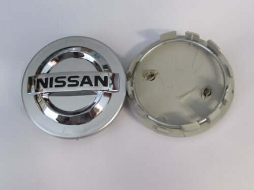 Dop Velg Nissan Ukuran 55mm Warna Silver Chrome