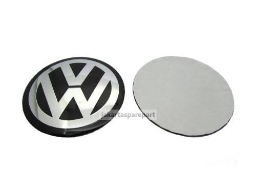 Dop Velg VW Ukuran 60mm Model Tempel