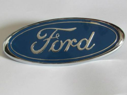 Emblem Logo Ford Warna Biru Ukuran 17.5x7cm