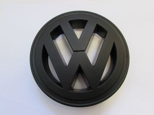 Emblem Logo VW Ukuran 15.3cm Full Matte Black