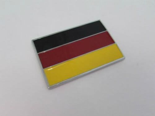 Emblem Tempel Germany Flag Ukuran 7.1x4.7cm