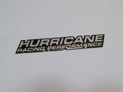 Emblem Tempel HURRICANE RACING PERFORMANCE Ukuran 11x1.7cm