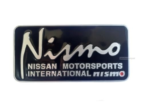 Emblem Tempel Nismo Nissan Motorsports International Ukuran 8x4cm