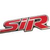Emblem Tempel SIR Warna Merah Ukuran 10x3cm Untuk Honda