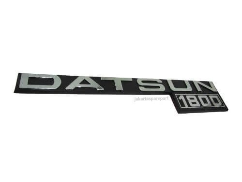 Emblem Tulisan Datsun 1800 Ukuran 27x5.3cm Untuk Nissan