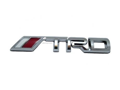 Emblem Tulisan TRD Ukuran 15x2.4cm Untuk Toyota