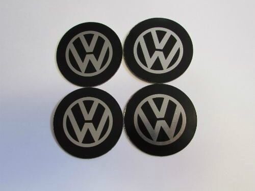 Dop Velg VW Ukuran 60mm Model Tempel Rata