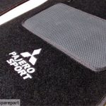 Karpet Pajero Sport Exceed Bahan Bludru Super Warna Hitam