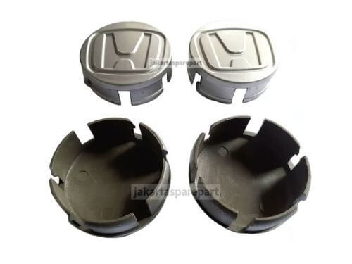 Dop Velg Honda Ukuran 58mm Warna Silver Untuk Jazz RS