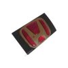 Emblem Logo Honda Warna Merah Carbon