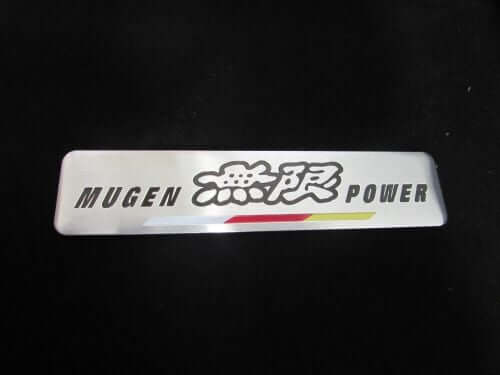 Emblem Tempel Mugen Power Ukuran 12×2.7cm Untuk Honda