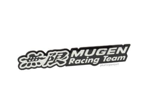 Emblem Tempel Mugen Racing Team Ukuran 14.5×2.5cm Untuk Honda