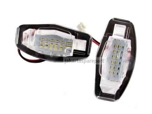 Lampu LED Plat Nomor Honda Civic VII 4/5D (01-05), Civic III (06-ON), City 4D (03-09), Legend (99-04), Accord 4D (03-08)