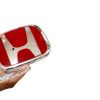 Emblem Logo Honda Warna Merah Ukuran 7.9×6.5cm