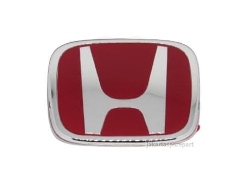 Emblem Logo Honda Warna Merah Ukuran 9.5×7.5cm