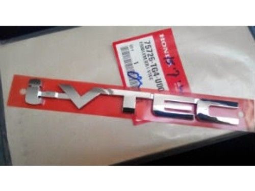 Emblem Tulisan I-vtec Honda Brio