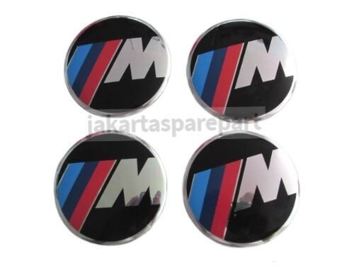 Dop Velg BMW Ukuran 55mm Logo MTech Model Tempel