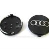 Dop Velg Audi Ukuran 60mm Warna Hitam