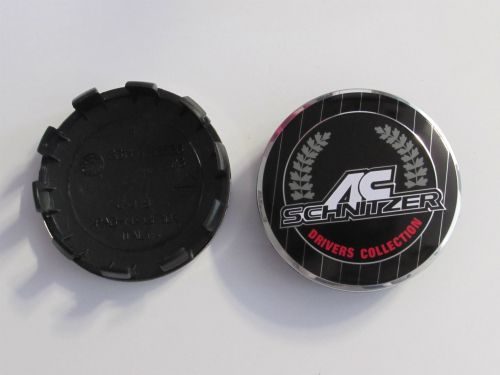 Dop Velg AC SCHNITZER DRIVERS COLLECTION Ukuran 68mm Warna Hitam Putih Merah