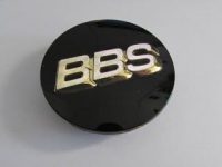 Dop Velg BBS Ukuran 68mm Warna Hitam Gold