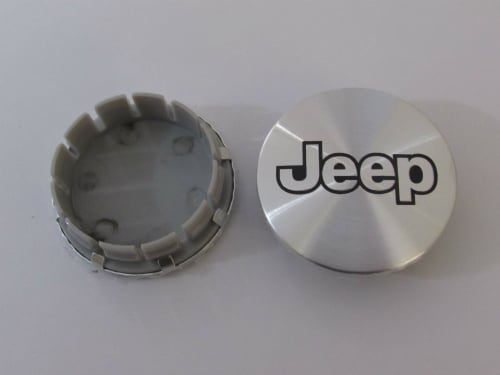 Dop Velg Jeep Ukuran 55mm Warna Hitam Silver