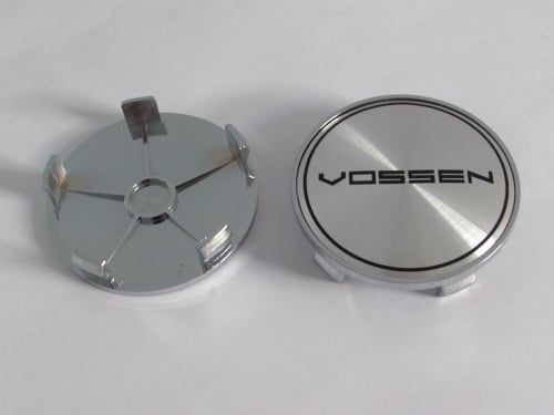 Dop Velg Tulisan VOSSEN Ukuran 68mm Warna Silver