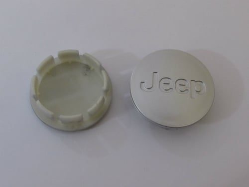 Dop Velg Jeep Ukuran 5.5cm Warna Silver