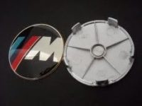 Dop Velg BMW Ukuran 68mm Warna Hitam Silver Logo MTech
