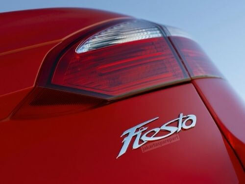 Emblem Tulisan Fiesta Warna Chrome Untuk Ford